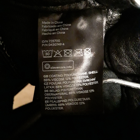 H&M Divided Women's Faux Leather Skirt - Picture 8 of 8